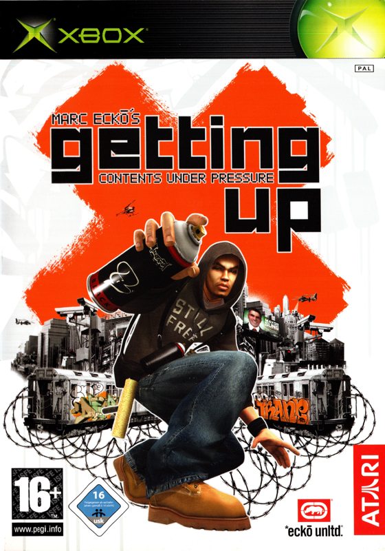 Marc Ecko's Getting Up: Contents Under Pressure [Limited Edition] box art for Xbox